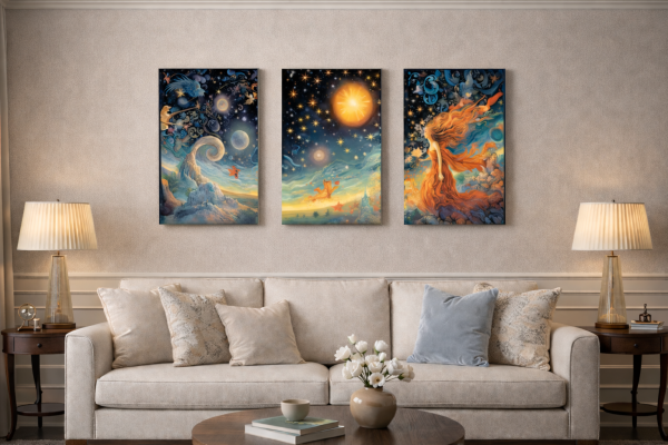Cuadro "Noche Mágica"