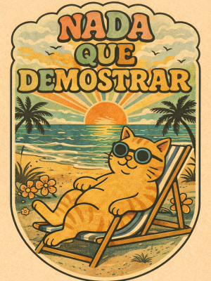 Sticker "Nada que demostrar"