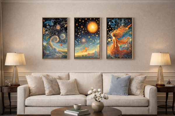 Cuadro "Noche Onírica"