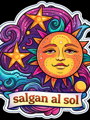 Sticker "Salgan al Sol"