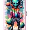 Sticker Alien Cool