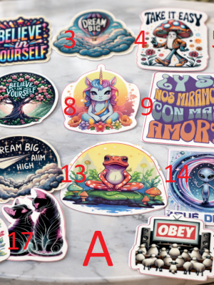 Combo de 15 Stickers