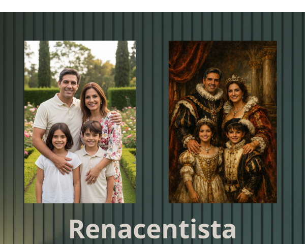 Retrato Familiar Artístico