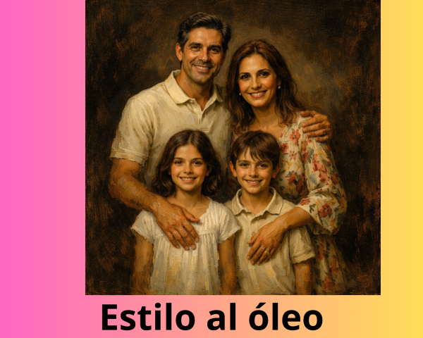 Retrato Familiar Artístico