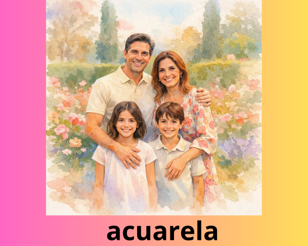 Retrato Familiar Artístico