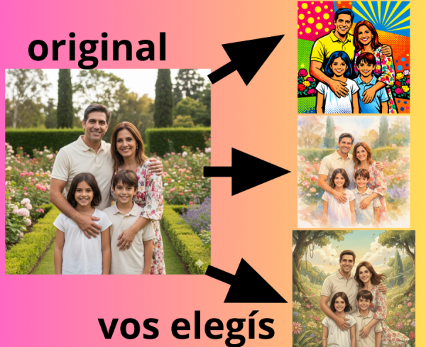 Retrato Familiar Artístico